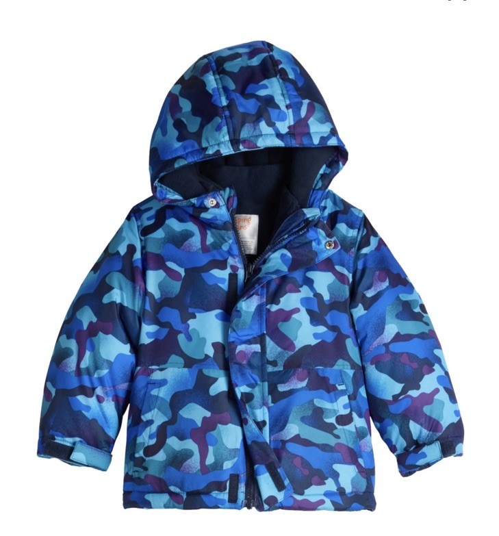Jumping Beans 5T Boys 3-In-1 Systems Jacket Blue Multi-Color