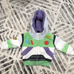 Disney Pixar Buzz Lightyear 12M Hooded Lined Full Zip Jacket