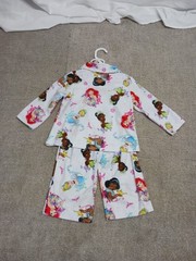 Disney Princess Print Set 2T Teal Blue Flame Resistant
