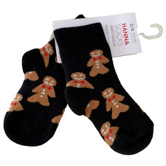 Hanna Andersson Soft & Warm Winter Knit Socks. Size 2/4, 6–12 Months