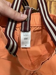 Carter’s Spring/Summer Short Suspender Set with Bow tie, 6 months Baby Boy Fall
