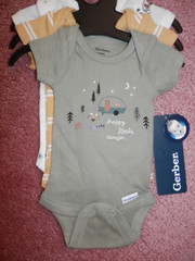 Lot Baby Boy Bodysuits Size Preemie Gerber Reborn Doll New NWT