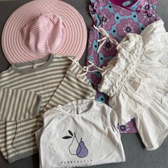 LOT Kids Girls Spring Summer High End Clothing 2T-4T Tea Quincy Mae Tiny Tribe
