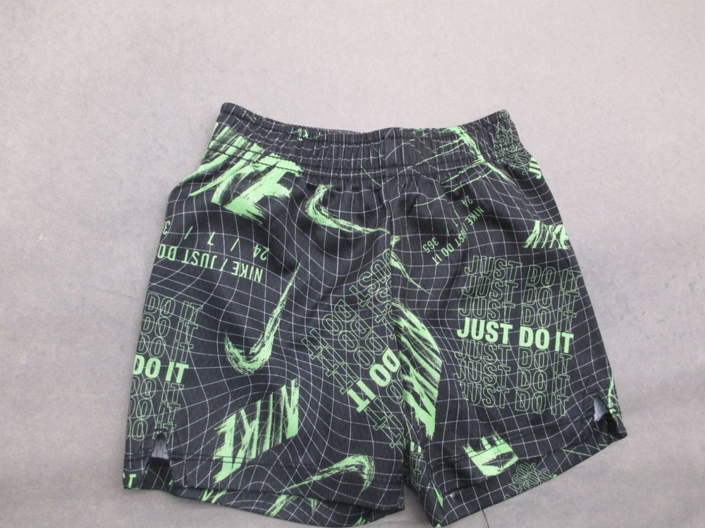 Nike Size 24m 86-92cm Boy Multicolor Elastic Waist Pull On Activewear Shorts 582