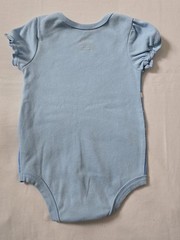 5 Disney Princess Bodysuits Sz 12 Mos,Belle, Aurora, Cinderella,Snow White,Ariel
