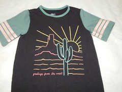 Rags Raches Boys 18-24 Months One Piece OUT WEST Romper Longall