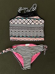 Two Piece Swim Suit  Size 4T Limited Too Brand