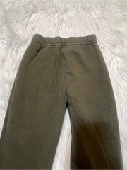 Garanimals Toddler Boys Size 3T Sweatpants Dark Green Banded Hem Cotton FLAWED