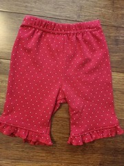 Baby Girl My First Christmas Holiday 4-Piece Outfit White & Red Gift, Newborn