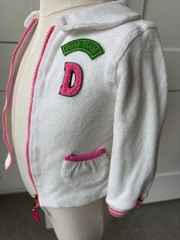 DIOR Baby 2 Pc Set White Jacket Bottoms Fall/Winter 2004 Collection Size 12M