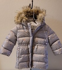 Gap Girl Toddler Cold Control Max Long Puffer Size 2T