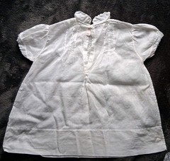 Imported Hand Embroidered Heirloom Cotton Dress Baptism Gown 6 Month Baby Girl