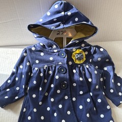 Carter’s Girls 3 Month Polka Dot Top And Solid Pants Set