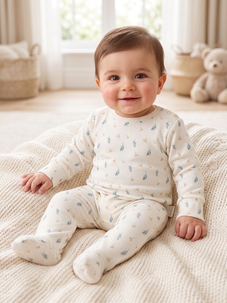 Baby Boy Footie