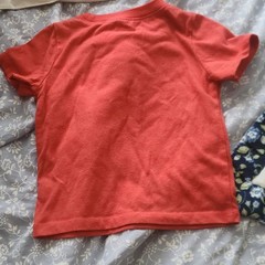 Garanimals 18M Red short Sleeve Cotton Crew Neck T-Shirt T-Rex Graphic