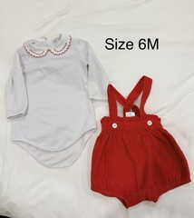 Jacadi Paris Baby set size 6M Please read description