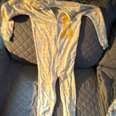 Disney Baby 24M bamboo Zip Sleeper Lot of 5 Lion King Toy Story Winnie Pooh
