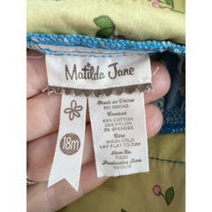 Matilda Jane Love Bug Strawberry Wonderful Parade Knot Top Shirt Girls 18M