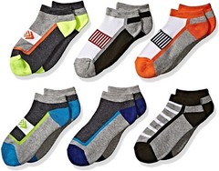 Jefferies Toddler Sporty Athletic Low Cut Socks Size 6-11 ZP-5959