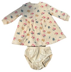 Carter’s 3m Baby Girl Floral Dress – Ivory NWOT