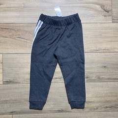 The Childrens Place Boys Sweatpants With White Trim On Legs Size 3T Gray