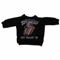 The Rolling Stones T-Shirt Baby Newborn Band Tee Rock Music Kids Tongue Logo Y2K