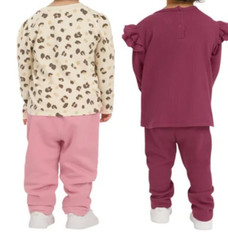 Koala Baby Girl’s Purple Multi 4-piece Thermal Set (1934939) Size 18M New w/tags