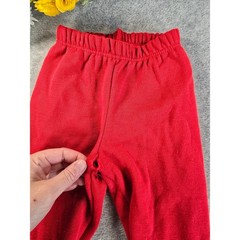 Vintage Sears 18-24m Medium Red Hooded Varsity Jacket Pants Set 80s Athleisure
