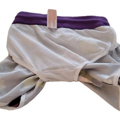 Cat & Jack 4T Purple Floral Swim Trunks 100% Recycled Polyester Drawstring Lined
