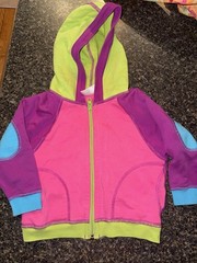 Hanna Andersson Zip Up Hoodie 12-18M