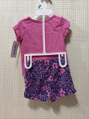Carters Baby Girls 2 Piece Knit Short Set 6 Months New