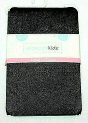 Wonderkids Toddler Girs’ Black Opaque Tights 1 Pr ONLY! Size 0-6 Months