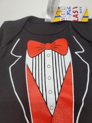 6 Months LV Tuxedo Onsies