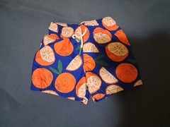 Cat & Jacks Boys Size 12m Oranges Bathing Suit