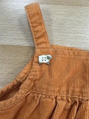 Gymboree Vintage Corduroy Sheep Jumper Set 2006 Wooly Pals Bodysuit/Dress