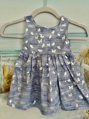 NWT Baby Butterfly Dress Size 18-24 M Spring Summer Dress Infant Clothing
