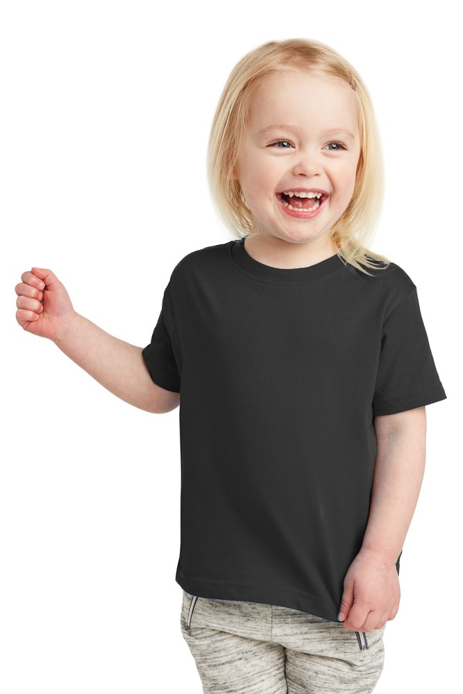 Rabbit Skins RS3321 Toddler Short Sleeve Fine Jersey Crew Neck Stylish T-Shirt