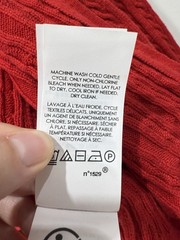 Polo Ralph Lauren Big Girls Polo Bear Cotton Full Zip Sweatshirt Red L (12-14)