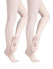 Ballet Tights Girls Women 60D Ultra Soft Convertible Transition Dance