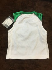 NWT NIKE 2 Piece Set, White Shirt, Green Basketball Shorts, 12 M Pls Read