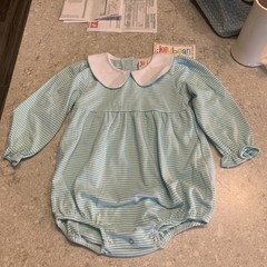 Jellybean Baby Girl Collared One Piece Outfit Size 24 Months New W/Tag