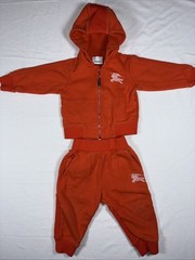 Burberry London Luxury Sweatsuit 18 Months Baby Equestrian Knight Embroider