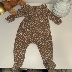 Baby Gap Logo Bodysuit Size 0-3 Months