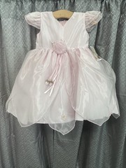 Cherish Pastel Pink Dress 3T Toddler Style #3115 Flower Girl Wedding Birthday