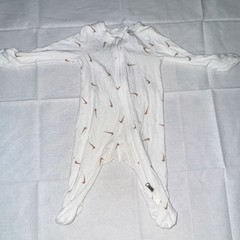 Nike Newborn 3 Piece Outfit Set – Bodysuit, Pants, Shorts White Navy Brown