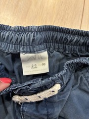 Zara Kids Navy Drawstring Shorts GUC Size 2-3