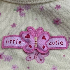 Carter’s Baby Girl Short Sleeve Bodysuit Yellow Floral Little Cutie 3 Months