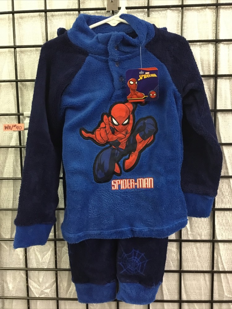 Marvel Kids Spider-Man 2 Piece Pajama Set Size 3-4