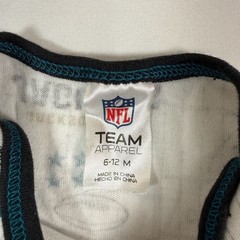 NFL Team Apparel Jacksonville Jaguars Baby Bodysuit 6-12M Football Print