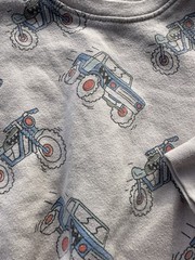 Garanimals Camp/Explore Forest Woodlands Sweatshirt Tan Beige 24 Month